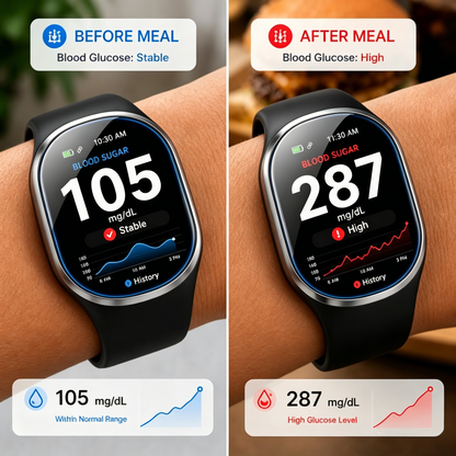 🎉 75% OFF Launch Offer🏆Aurora Tech™ Wrist Biotracker | 99.13% Accuracy • Non-Invasive Technology