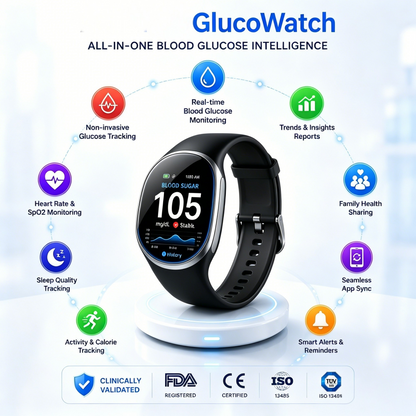 🎉 75% OFF Launch Offer🏆Aurora Tech™ Wrist Biotracker | 99.13% Accuracy • Non-Invasive Technology